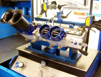 Flow Testing Sprint Car Intake Flow Testing Sprint Car Intake